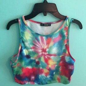 Tie-Dye Crop Top